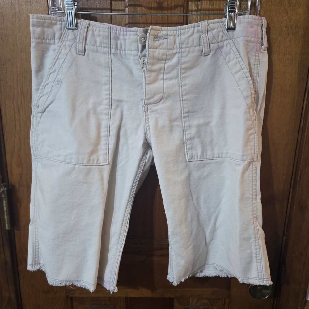 Roxy Women's Light Cream Bermudas